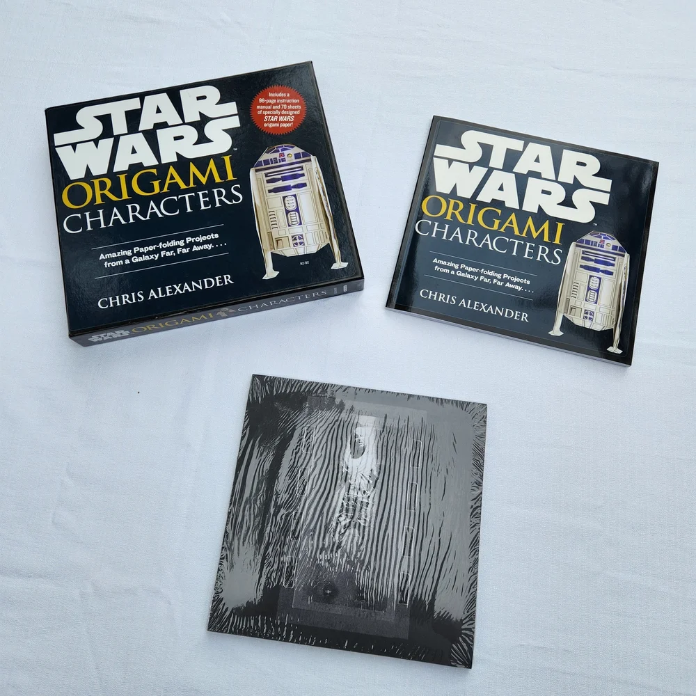 Star Wars Characters‎ Origami Set With Manual & 70 Sheets Of Paper In Sealed Pkg